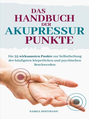 cover image of Das Handbuch der Akupressur-Punkte